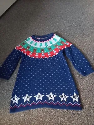 Girls Size 18 To 24 Months Christmas Dress From TU • £2.99