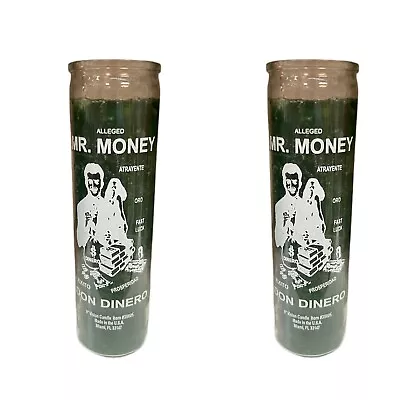 (2) Don Juan Dinero Veladora (2) Money John Ritual Candle Attract Money & Luck • $19.99