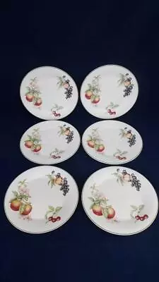 £24 • Buy M&s Ashberry 8  Dessert Plates X 6