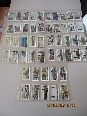 WD & HO Wills Railway Equipment 1938 Full Set Of 50 Cards In Plastic Sleeves • £1.75