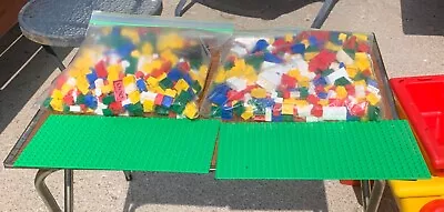 Lot Of MegaBlocks(2  1/2 #) Plus Folding Lego Table • $23