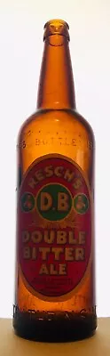 VINTAGE BOTTLE AMBER BROWN BEER  ‘NSW BOTTLE COMPANY’ BOTTLE 26Oz 1934 Label • $29.99