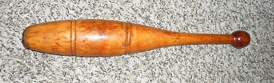 Antique Oak Wood Wooden Juggling Exercise Pin Indian Club 1 Lb 16  • $24.95