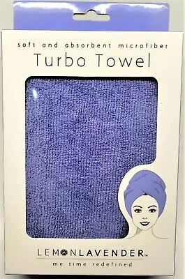 Microfiber Turbo Hair Towel / Soft And Absorbent Microfiber #0221 Color: Violet • $8.95