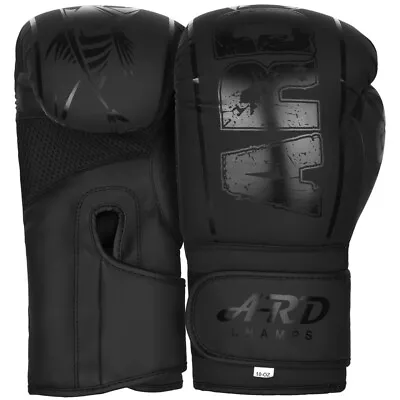 2Fit Xlite Black Matte Finish Gel Boxing Training MMA Muay Thai Punching Gloves • $15.99