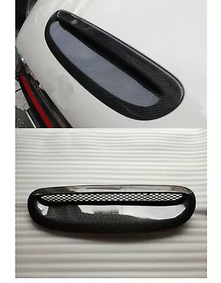 REAL Carbon Fiber Hood Scoop Air Vent Trim For MINI Cooper S JCW F54 F55 F56 F57 • $118.55