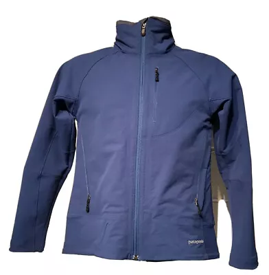 Patagonia Soft Shell Full Zip Woman’s Sz  S Jacket Blue Lightweight • $29.95