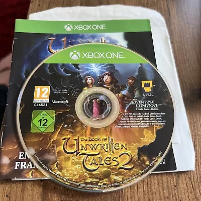 THE BOOK OF UNWRITTEN TALES 2 XBOX ONE GAME 2015 Disc And Book Only Excellent • £7.49