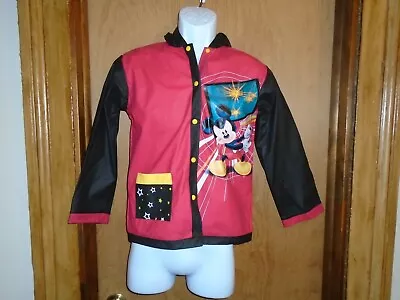 Disney Mickey Mouse Playing Video Games Youth Size M/L Raincoat NWOT • $50