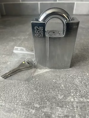 Abloy 362 High Security Padlock Protec 2 Heavy Duty Large Lock Protection • £50