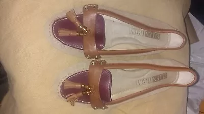 NWOB Ellen Tracy Women Two Tone Brown Flats US 9 • $32