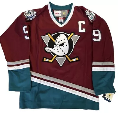 Paul Kariya Anaheim Mighty Ducks CCM Throwback Jersey (Men's Sizes) • $149.95