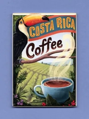 Costa Rica Travel Poster *2x3 Fridge Magnet* Trip Foreign World Vacation Airline • $8.95