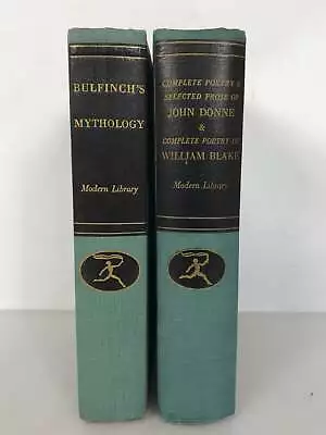 Lot Of 2 Modern Library Classics: Bulfinch's Mythology And Poetry And Prose • $22