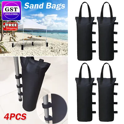 $30.59 • Buy 4Pcs Fixed Garden Gazebo Foot Leg Feet Weights Sand Bags For Marquee Party Tent