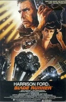 WARNER BROS HARRISON FORD BLADE RUNNER ONE SHEET POSTER 24x36 FREE SHIPPING • $14.99