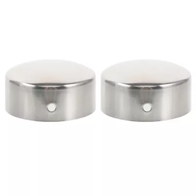 £3.75 • Buy 2pcs  Handrail End Cap Rail Support Decorative Tube Protector Handrail Accessory