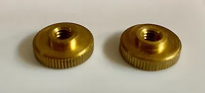 2ea N.O.S. Telegraph Morse Key Stop Nut Part 8/32 X 1/2” J-38 & Oval NoKey/Screw • $25.33