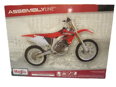 Maistio Assembly Line 1:12 Scale Diecast Metal Renthal   Honda Crf450r   02337 • $10.99