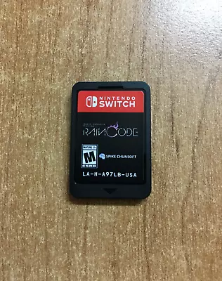 Master Detective Archives Rain Code Nintendo Switch 2023 Game Cartridge Only • $29.99