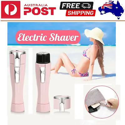 Women’s Facial Electric Shaver Hair Remover Trimmer Flawless Finishing Touch AU • $14.99