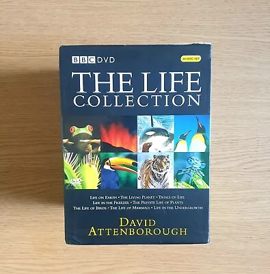 The Life Collection David Attenborough BBC Full DVD Box Set EXCELLENT CONDITION • £15