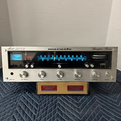 Marantz 2215b Vintage Stereo Receiver -serviced - Cleaned - Tested • $829.95