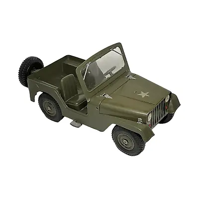 VINTAGE MARX M38A1 US ARMY WILLY'S JEEP MILITARY VEHICLE TOY #4045 W/ BOX • $119.77