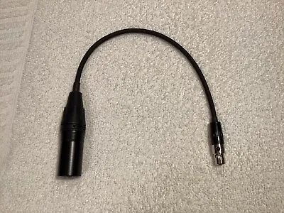 Mini Female XLR To Male 3pin Standard XLR / Adaptor Cable / 0.3m / New  • £9