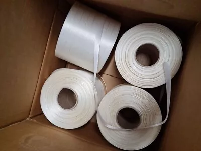 1 X Roll Of 16mm X 400m Plastic Baler Tape | Rope Wire Recycling Cable • £22