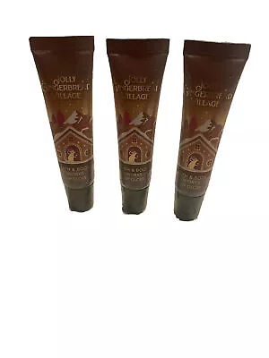 Bath And Body Works Jolly Gingerbread Village Lip Gloss X3 • $20