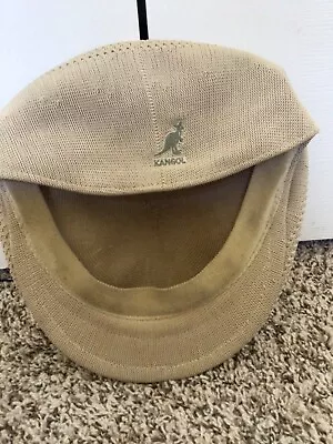 Kangol Tropic 504 Ventair 0290BC Cap Khaki Size X-Large  HAT • $19.95