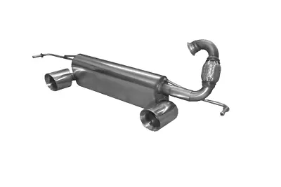 Fox Sports Exhaust Smart 453 Fortwo 2x100mm Double Pipe For Brabus Rear • $791.58
