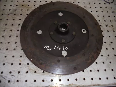 For David Brown 1490 PTO Clutch Drive Plate 12  In Good Condition • £48