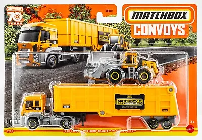 2024 Matchbox Convoys #2 Ford Cargo | MBX Dump Trailer | Quarry King | FSC • $8.99