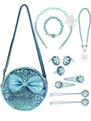 $14.99 • Buy Valentine’s Day Birthday Gift Necklace Handbag Jewelry Girls Kids Toddlers