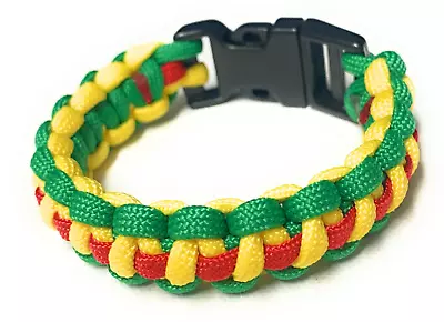 Vietnam Service Ribbon Handmade Paracord Bracelet (PB113) • $16.99