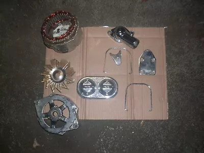 Vintage Chevrolet GM PARTS    CHROME  &350  Parts Lot Hot Rod Rat Rod • $29