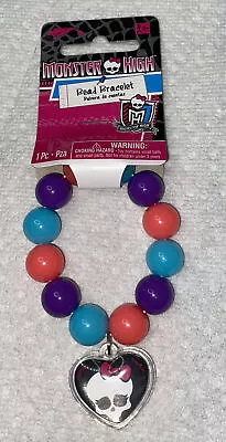 Monster High Beaded Bracelet Party Accessory  New With Tags • $5