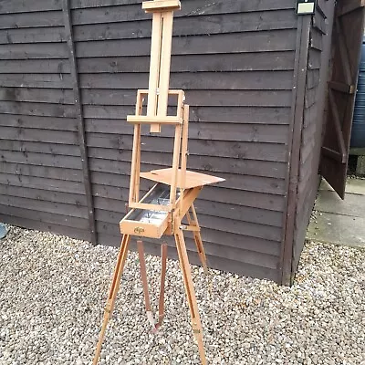 Mabef Artists Freestanding Half Box Easel - M23 Folds Down To Carry With Handle • £75
