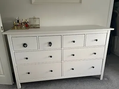 Ikea Hemnes Chest Of 8 Drawers White. Purchased In November Selling As Moving. • £270