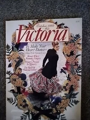 Vintage Victoria Magazine  October  1992 • $7.99