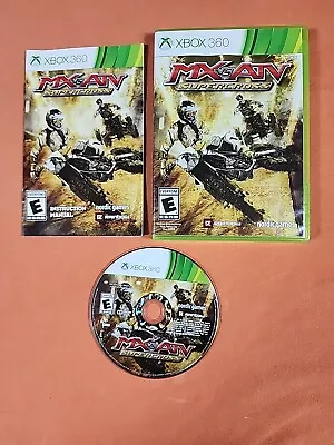 MX Vs ATV Supercross Microsoft Xbox 360 ~ Complete! ~ Fast Shipping! ~ Tested  • $10