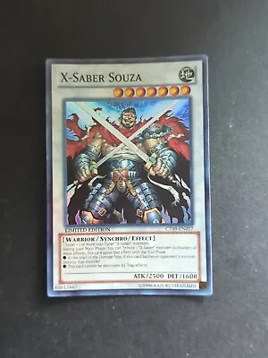 $1.99 • Buy X-Saber Souza CT09-EN017 Super Rare - Limited Edition Near Mint Yugioh Card