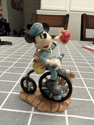 $29.99 • Buy Vintage Mickey Mouse Enesco Postman Porcelain Figurine