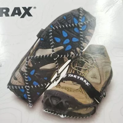 Yaktrax Pro Grips Traction: Built For Running Light Hiking Snow - Size Medium • $27.99
