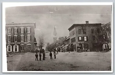 RPPC Hagerstown MD - Street Scene - Roessner's Confectionery - Horse & Buggy • $15.64