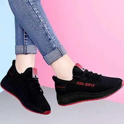 2024 Zapatos Para Correr Para Mujer Zapatillas De Tenis Transpirables De Moda • $14.69