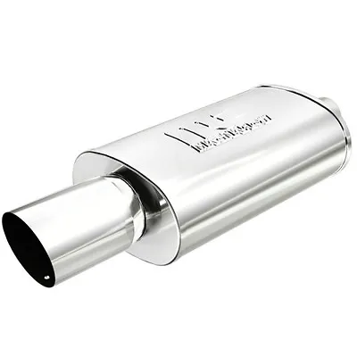 Magnaflow (14834 ) Polished Stainless Steel Oval Muffler With Tip • $205