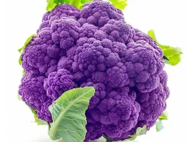 25 SEEDS Purple Cauliflower Garden Fresh Vegetables Healthy Planting • $3.66